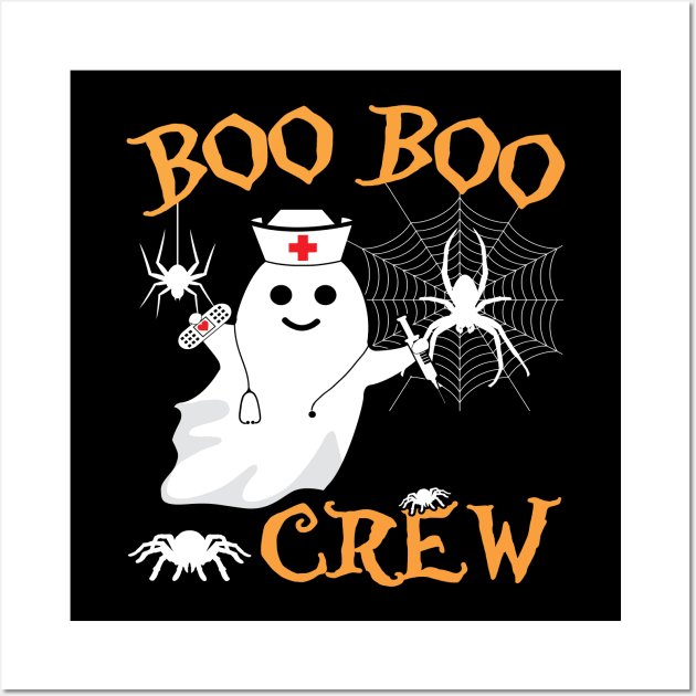 Spooky Boo Boo Crew Spider Web Emergency Medical. Wall Art by Maxx Exchange